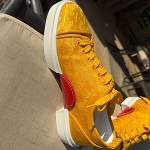 Christian Louboutin Vibrant Yellow Sneakers
